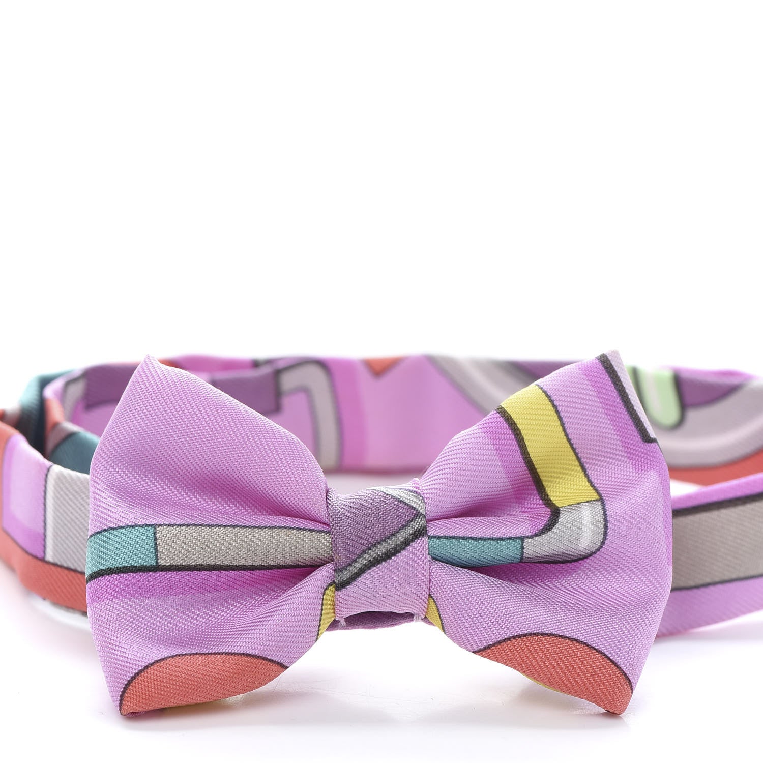 Hermes Silk Twill Bow Tie 7 of 8