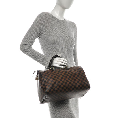 Louis Vuitton Damier Ebene Speedy 35 2 of 10