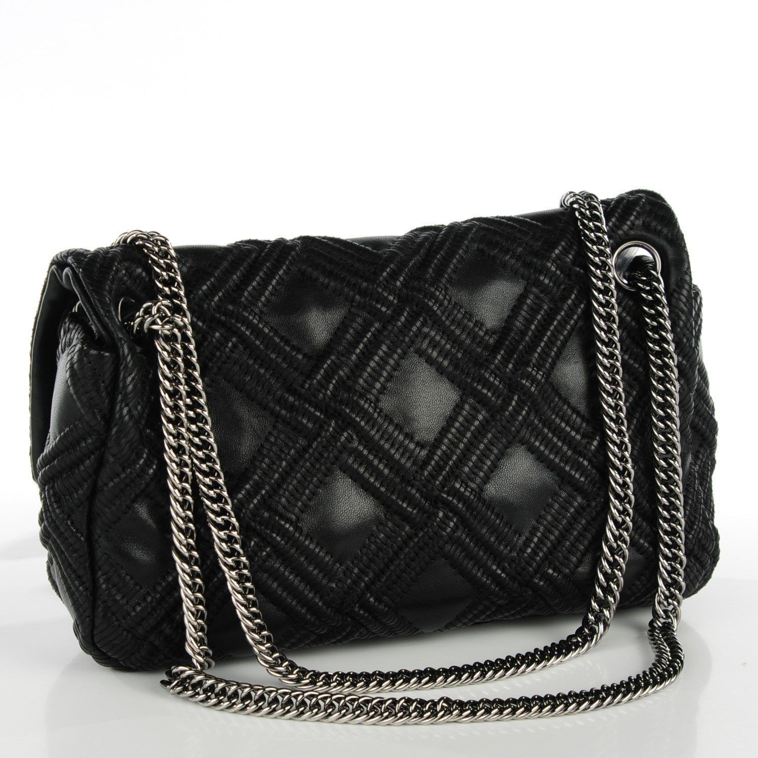 Chanel Lambskin Walk Of Fame Flap Black 3 of 8