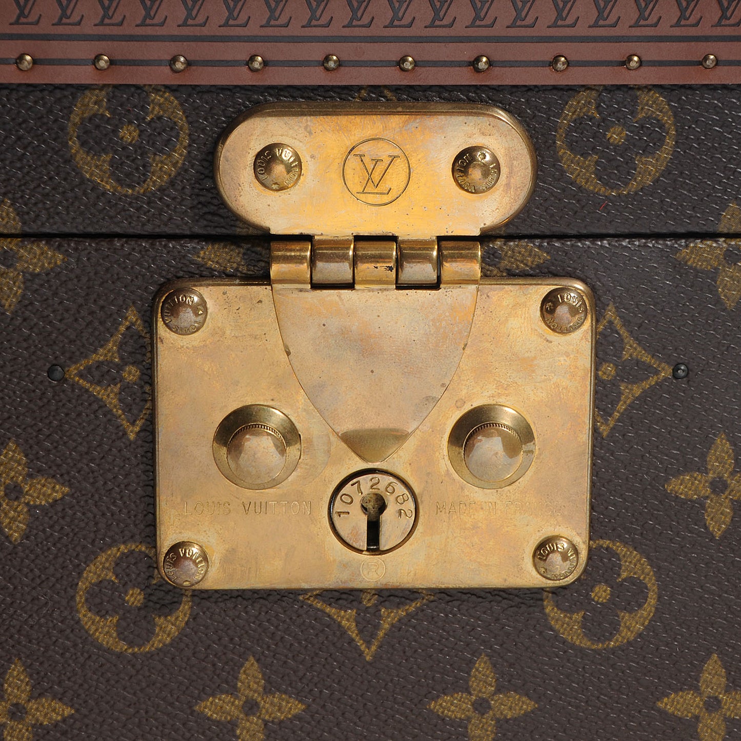 Monogram Boite Bouteilles et Glace Train Case