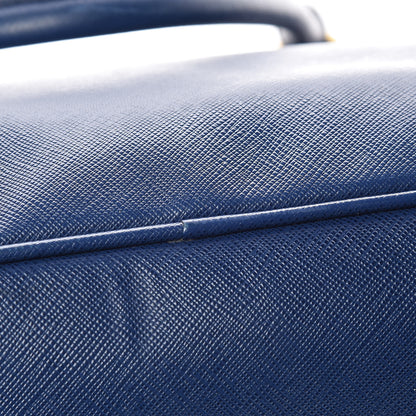 Prada Saffiano Lux Large Tote Bluette 19 of 25
