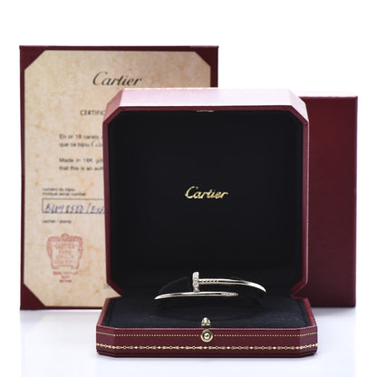 Cartier 18K Pink Gold Diamond Juste Un Clou Bracelet 16 6 of 6