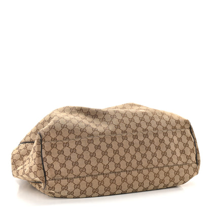 Gucci Monogram Sukey Tote Dark Brown 4 of 11