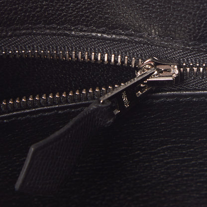 Hermes Madame Calfskin Birkin Sellier 25 Black 17 of 29