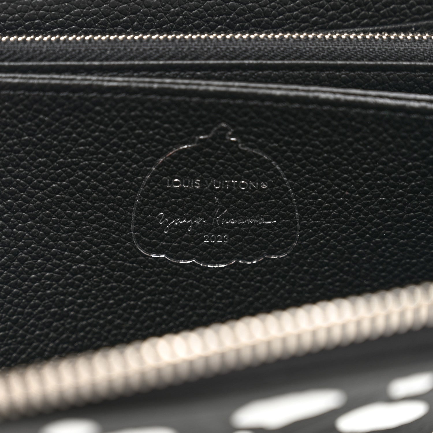 Louis Vuitton LV X YK Empreinte Zippy Wallet Black White 6 of 9