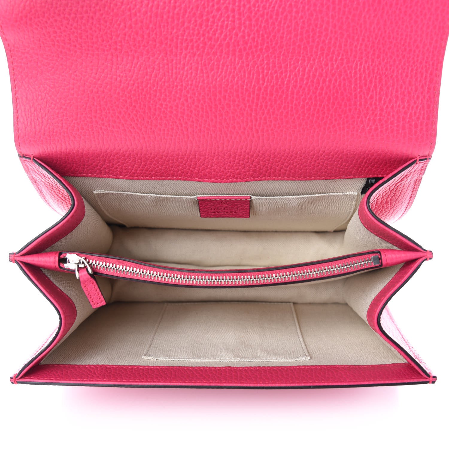 Gucci Dollar Calfskin Crystal Web Medium Dionysus Bamboo Top Handle Bag Box Pink Black Diamond 5 of 10