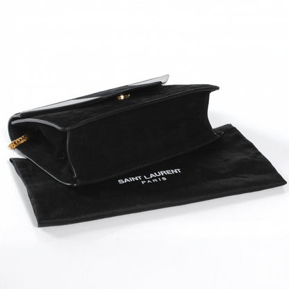 Saint Laurent Suede Small Betty Black 4 of 7