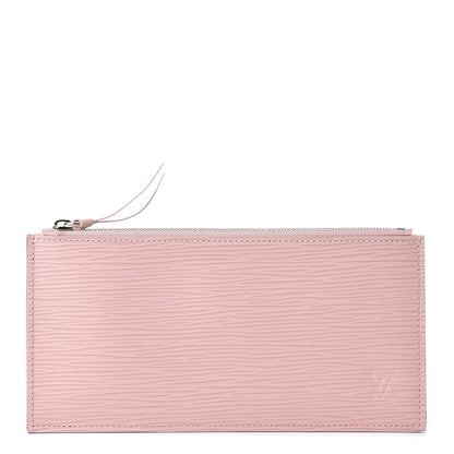 Louis Vuitton Epi Felicie Chain Wallet Zippered Insert Rose Ballerine 1 of 6