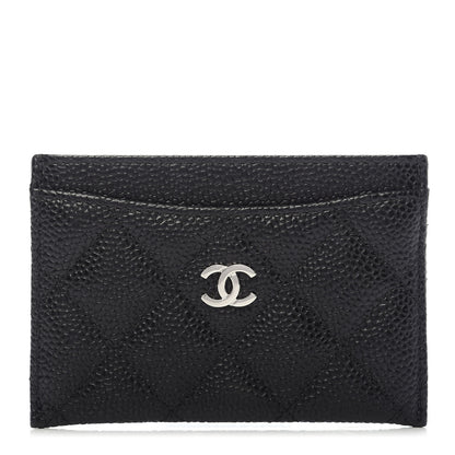 Chanel Caviar Quilted Card Holder Black 1 of 9