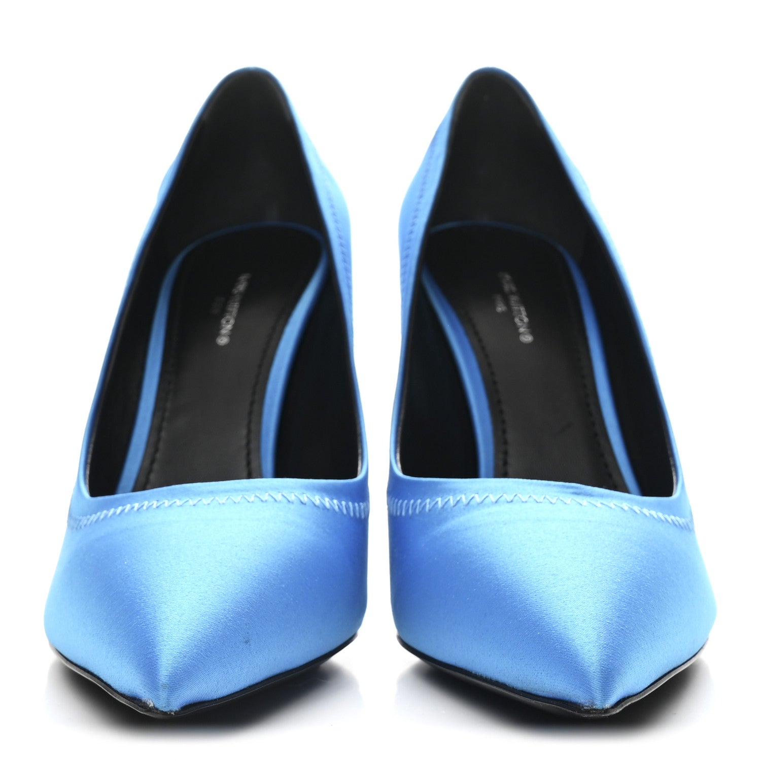 Louis Vuitton Satin Archlight Pumps 38.5 Blue 2 of 9