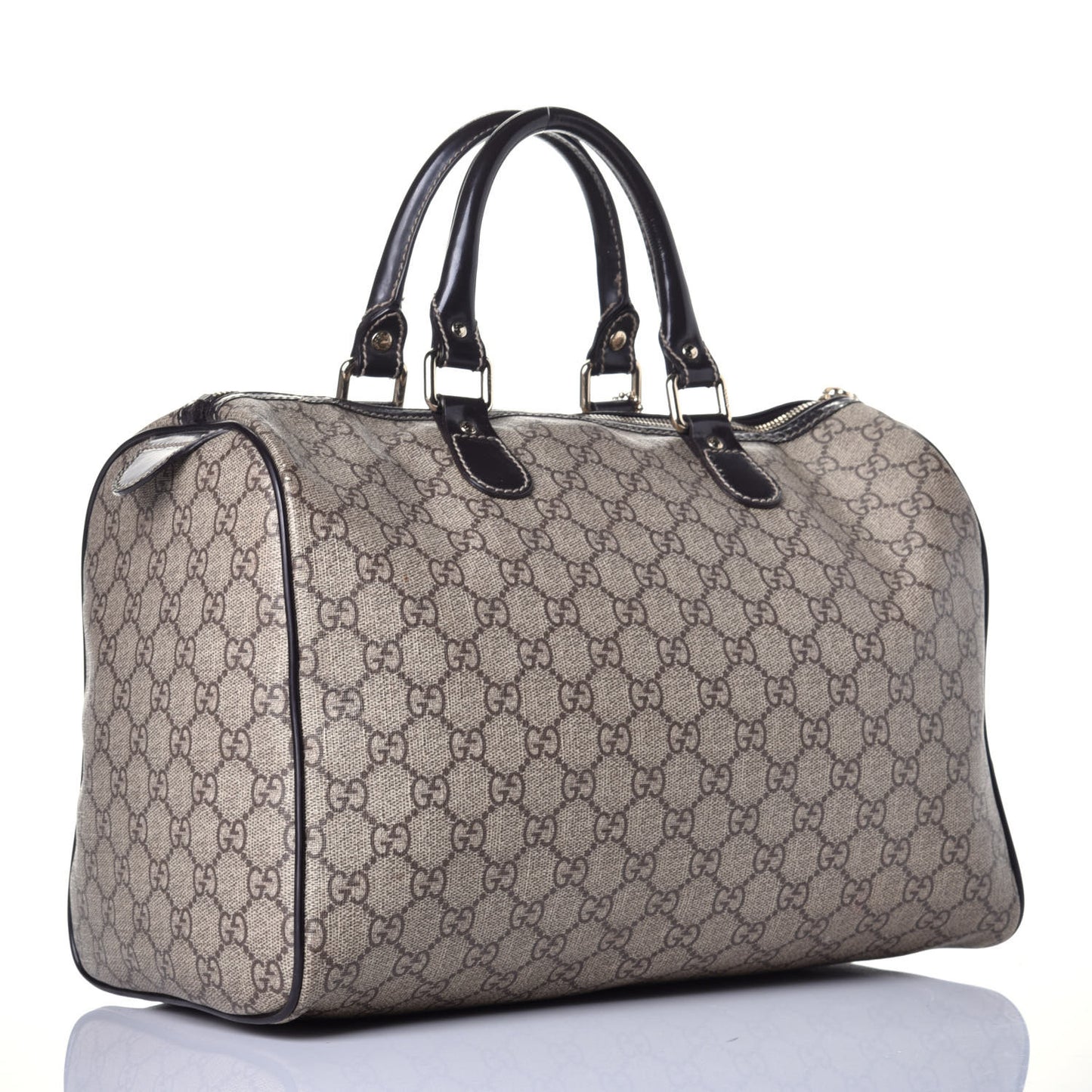 GG Plus Monogram Tattoo Heart Medium Joy Boston Dark Brown