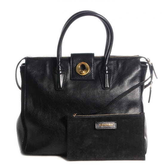 Calfskin Muse Two Cabas Black