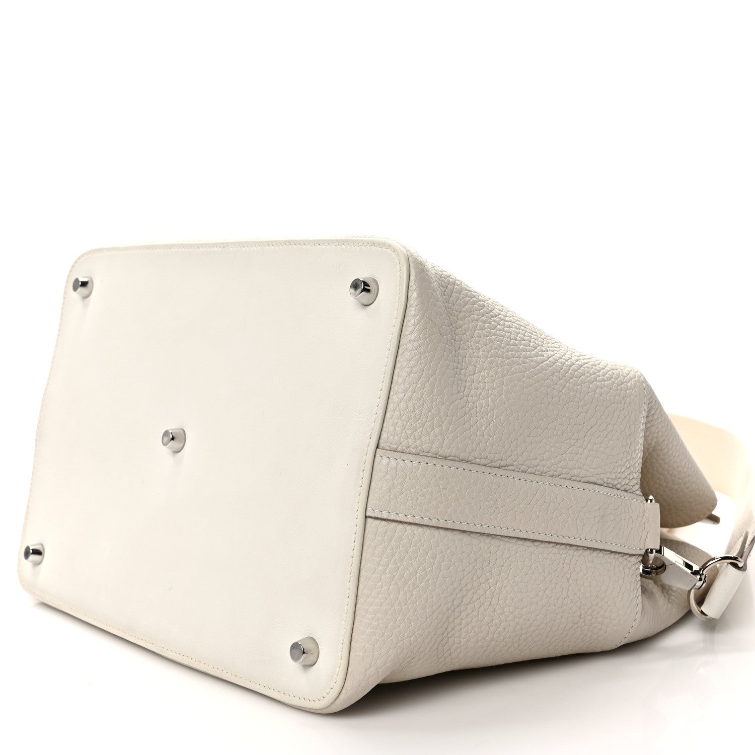 Hermes Taurillon Clemence Swift Toolbox 26 Craie 8 of 10