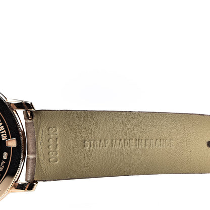Vacheron Constantin 18K Pink Gold Alligator Diamond Bezel 33mm Patrimony Traditionnelle Manual Winding Watch 81590 6 of 10