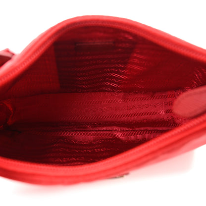 Prada Tessuto Nylon Mini Re-Edition 2000 Bag Rosso 5 of 11