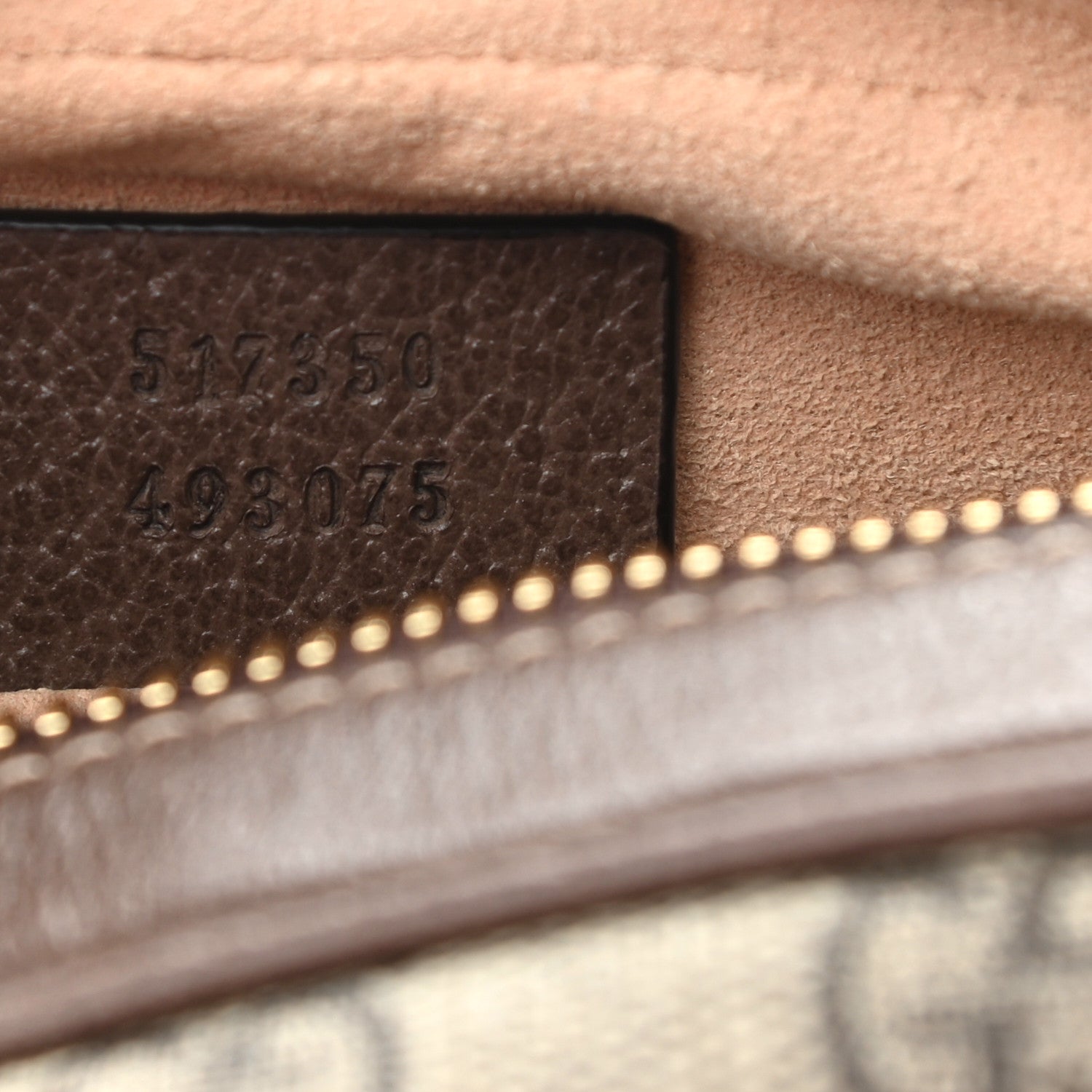 Gucci GG Supreme Monogram Web Mini Ophidia Shoulder Bag Brown 7 of 11
