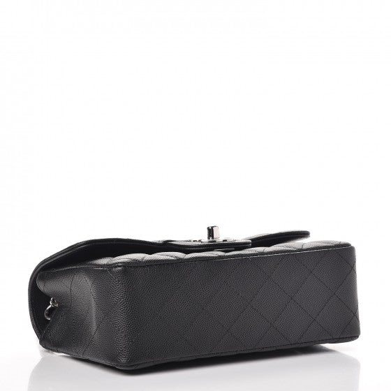 Chanel Caviar Quilted Mini Rectangular Flap Black 4 of 9