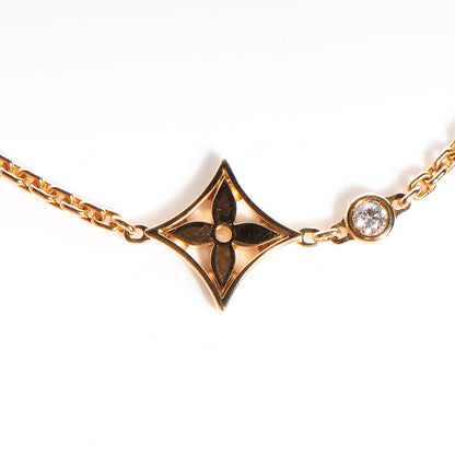Louis Vuitton 18K Yellow Gold Diamond Monogram Idylle Bracelet 3 of 5