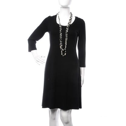 Chanel Pearl CC Long Necklace Grey 2 of 5