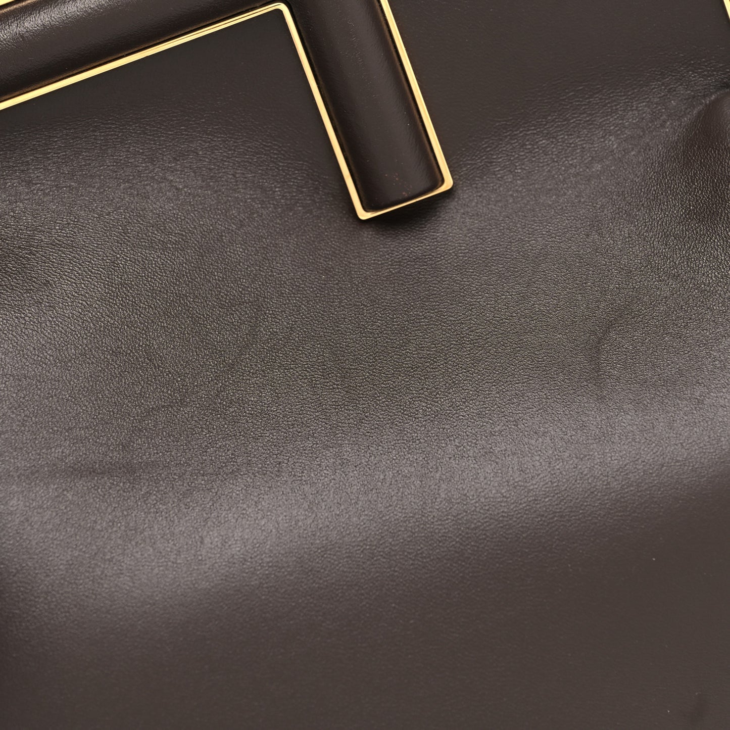 Shiny Nappa Medium Fendi First Ebano