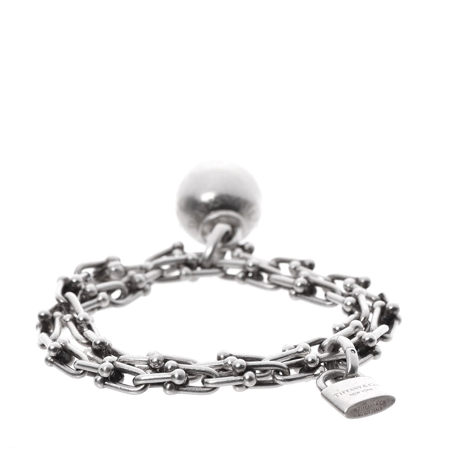 Tiffany Sterling Silver HardWear Wrap Bracelet 3 of 8