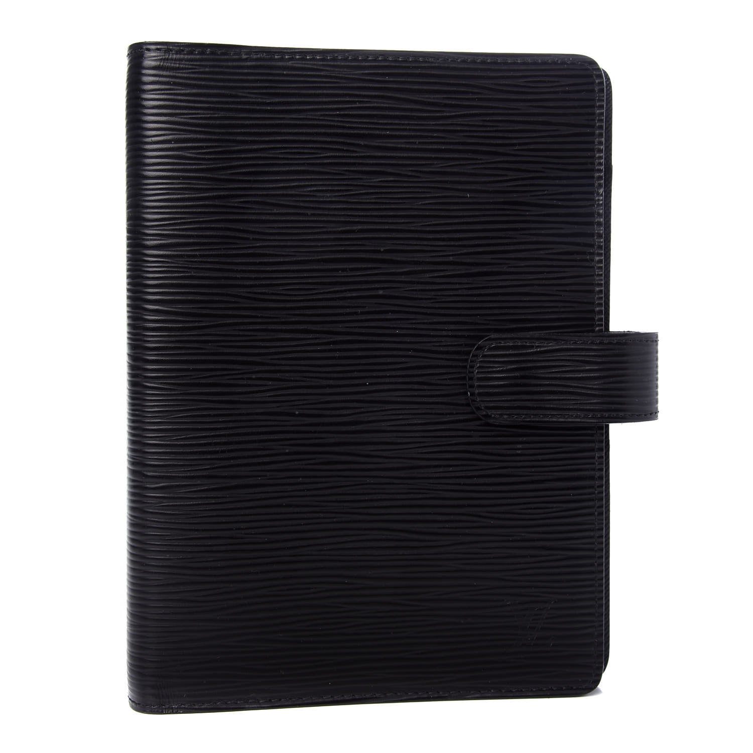 Louis Vuitton Epi Medium Ring Agenda Cover Black 1 of 8