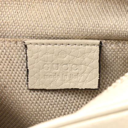 Gucci Pebbled Calfskin Small Soho Disco Bag Off White 6 of 15