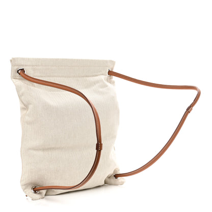 Hermes Toile Swift Maline Bag Gold Craie 3 of 10
