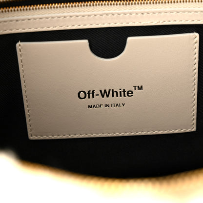 Off-White Shearling Paperclip Hobo Bag Beige 6 of 11