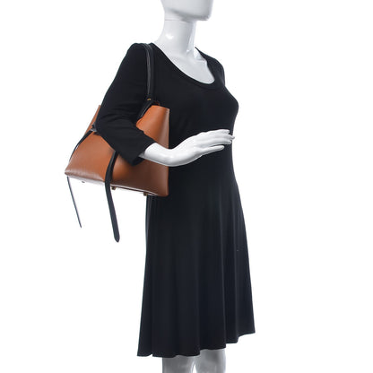 Celine Smooth Calfskin Small Bi-Color Belt Bag Tan 2 of 14