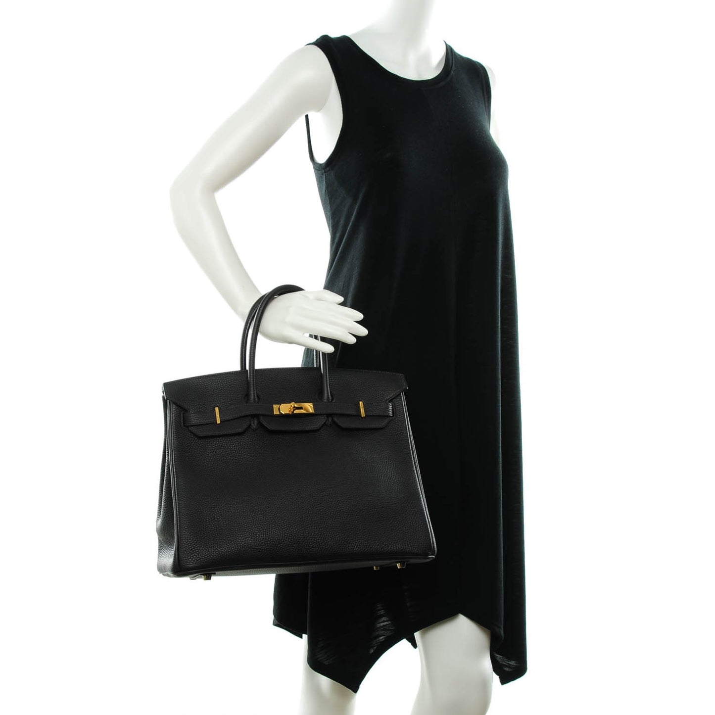 Taurillon Clemence Birkin 35 Graphite