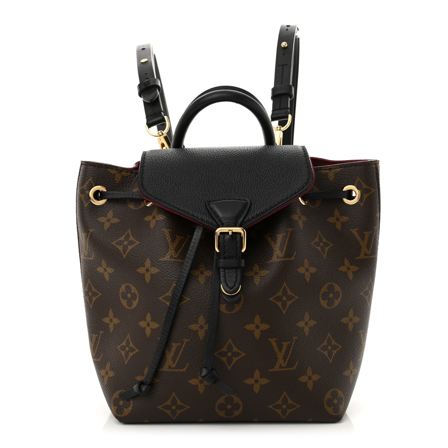 Monogram BB Montsouris NM Backpack Black