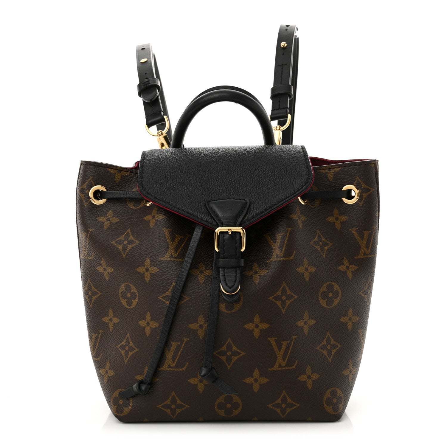 Louis Vuitton Monogram BB Montsouris NM Backpack Black 1 of 14