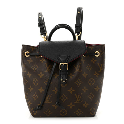 Louis Vuitton Monogram BB Montsouris NM Backpack Black 1 of 14