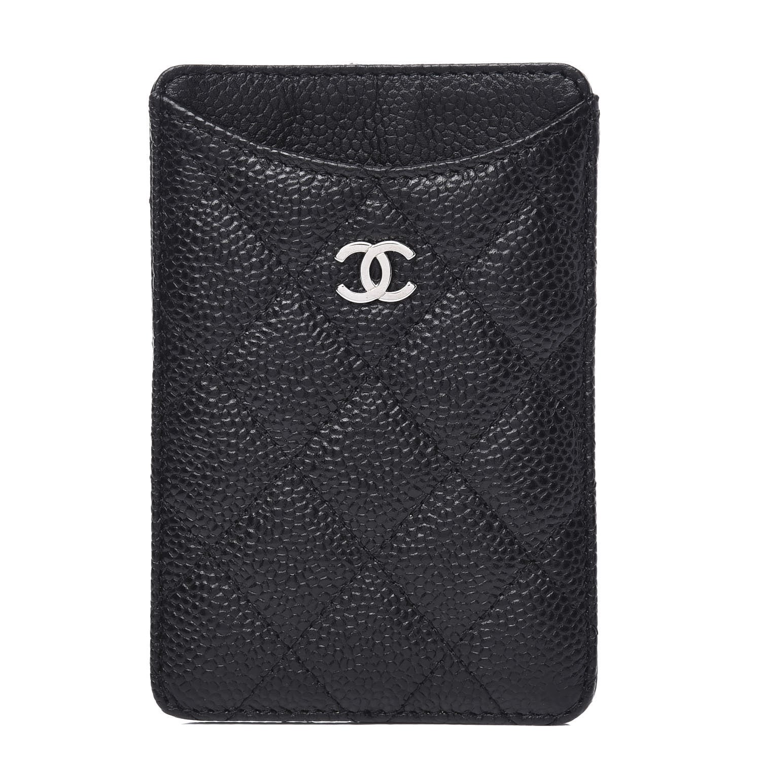 Chanel Caviar Quilted iPhone Case Black 1 of 10