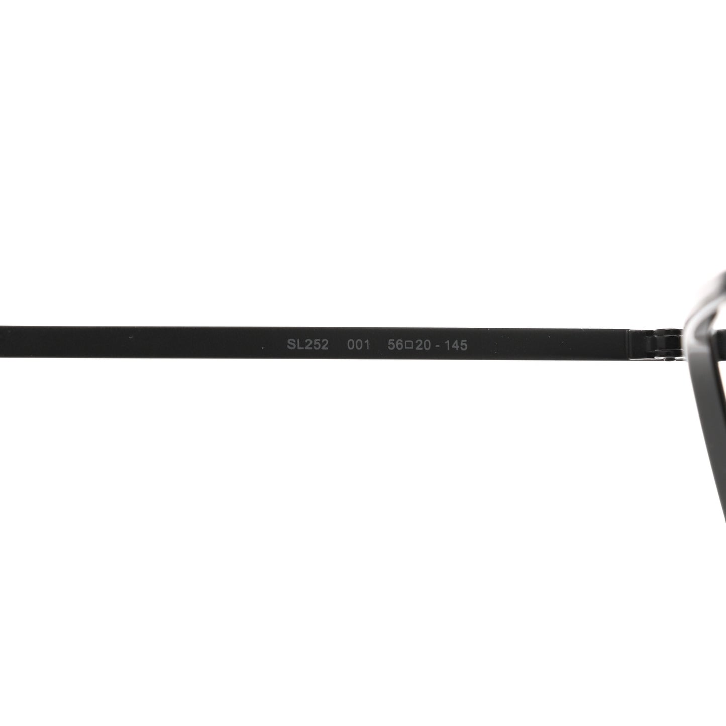 Rectangular Sunglasses SL252 Black