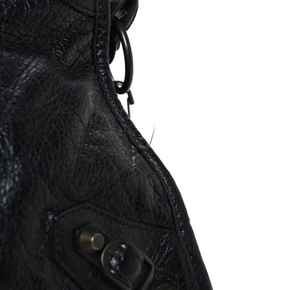 Balenciaga Agneau Classic Hardware Graffiti Handles S City Black 12 of 12