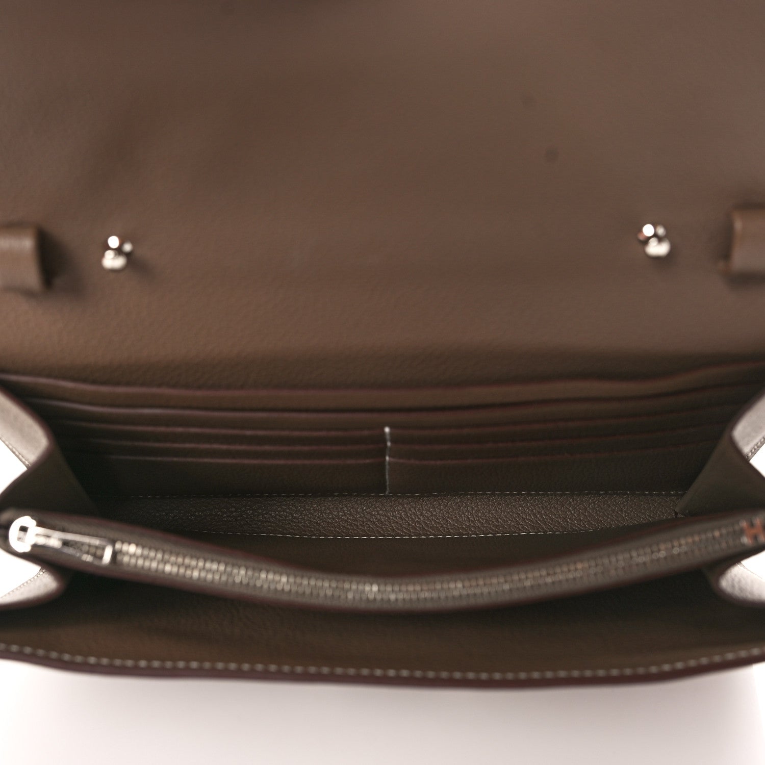 Hermes Evercolor Constance Wallet To Go Etoupe 5 of 9