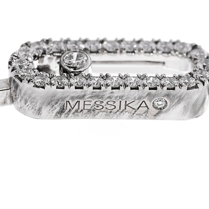 Messika 18K White Gold Diamond Move Uno Flex Bangle Bracelet 4 of 4