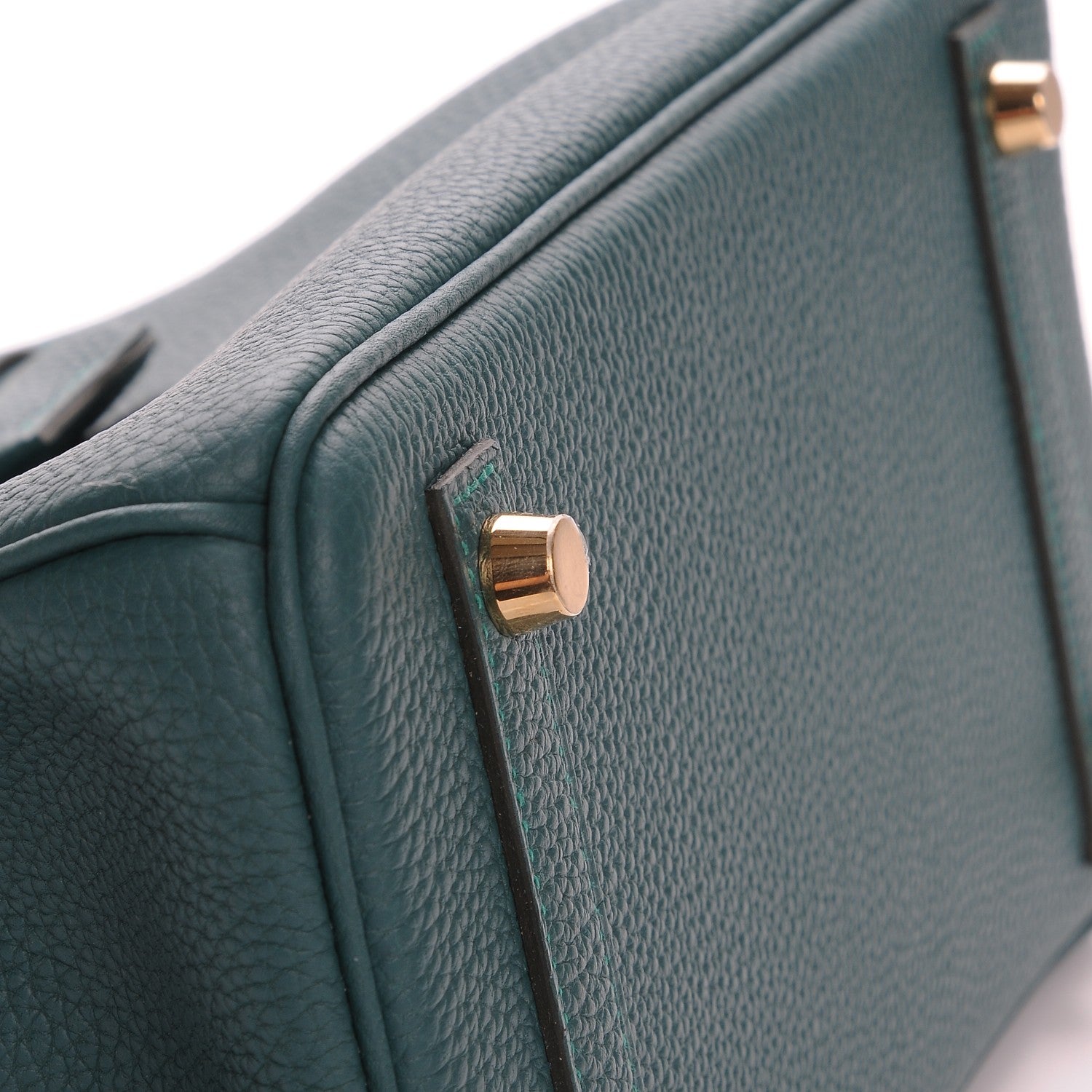 Hermes Togo Birkin 25 Malachite 11 of 26