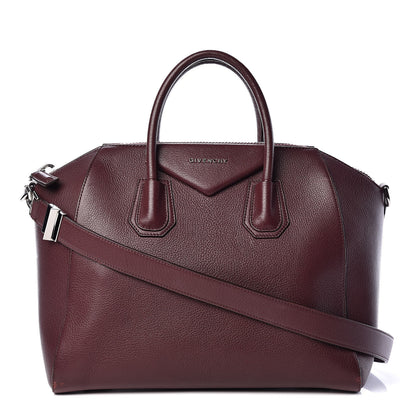 Givenchy Sugar Goatskin Medium Antigona Oxblood 1 of 17