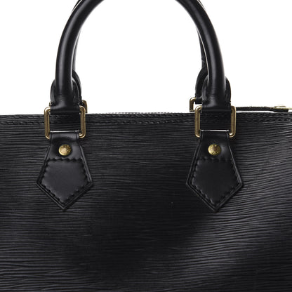 Louis Vuitton Epi Speedy 25 Black 9 of 10