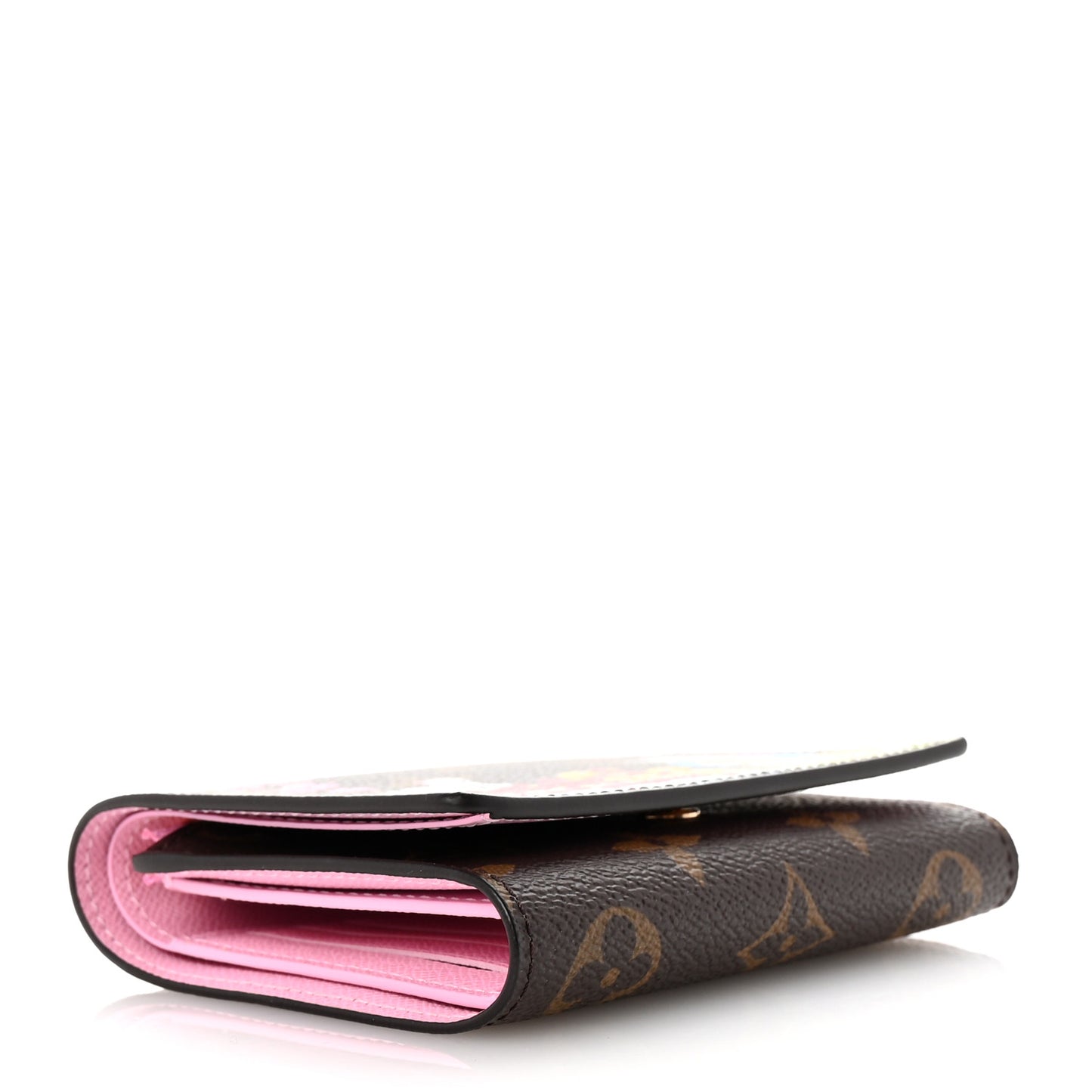 Monogram 2021 Christmas Animation Japanese Garden Victorine Wallet Wisteria Pink