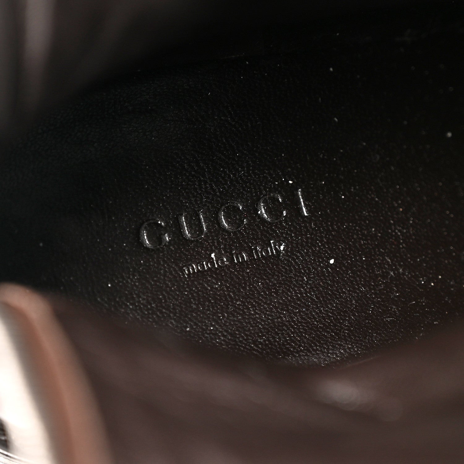 Gucci Guccissima Calfskin Miro Soft Knee High Riding Boots 37 Chocolate 7 of 10