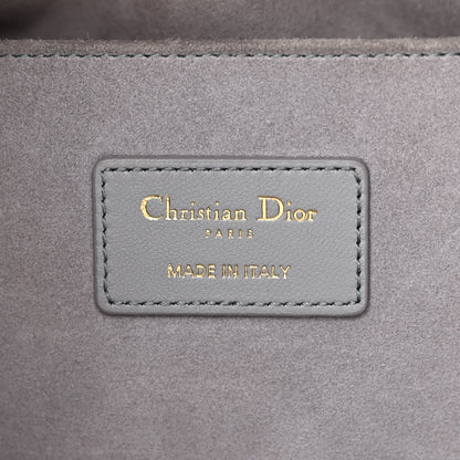 Christian Dior Lambskin Supple Macrocannage Ammi Bag Grey 6 of 10