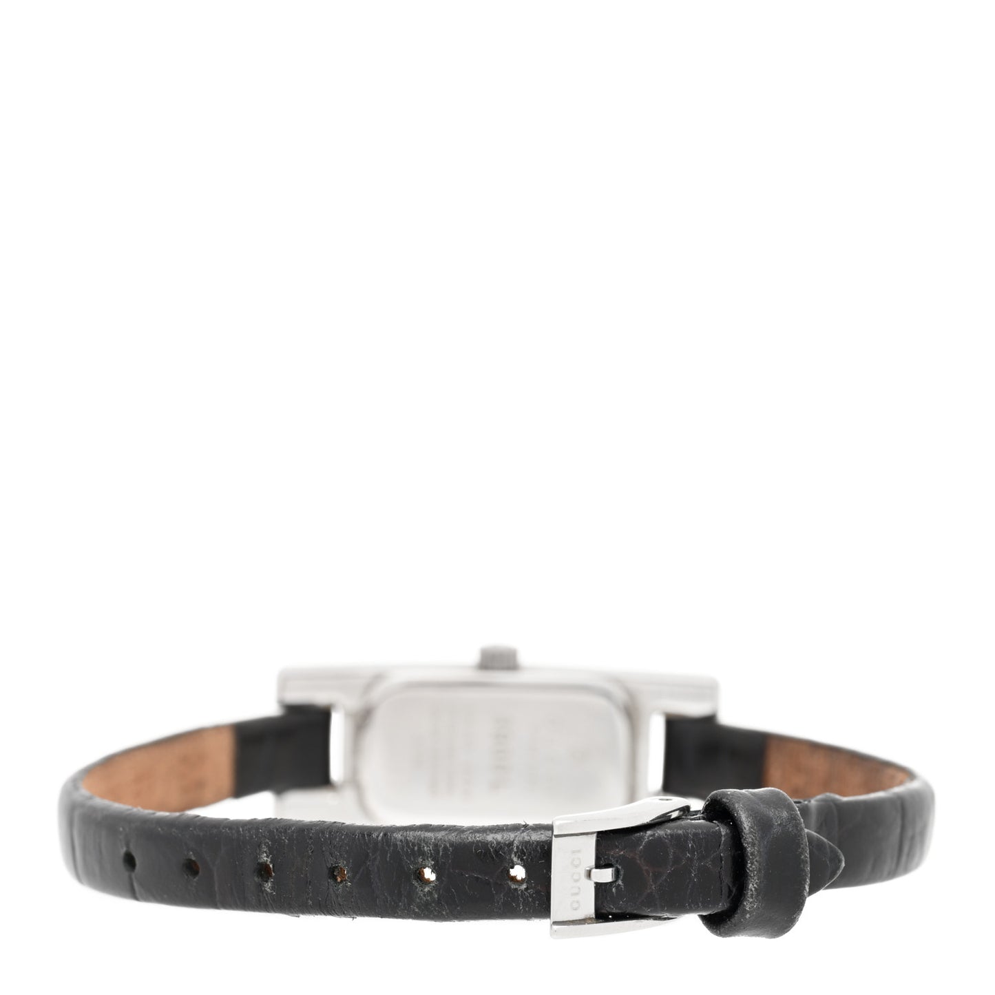 Stainless Steel Calfskin 12mm 3900L Quartz Watch Black