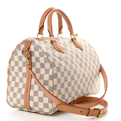 Louis Vuitton Damier Azur Speedy Bandouliere 30 3 of 13