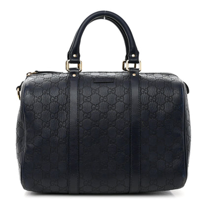 Gucci Guccissima Medium Joy Boston Navy 1 of 13