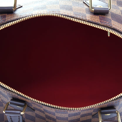 Louis Vuitton Damier Ebene Speedy 30 5 of 11