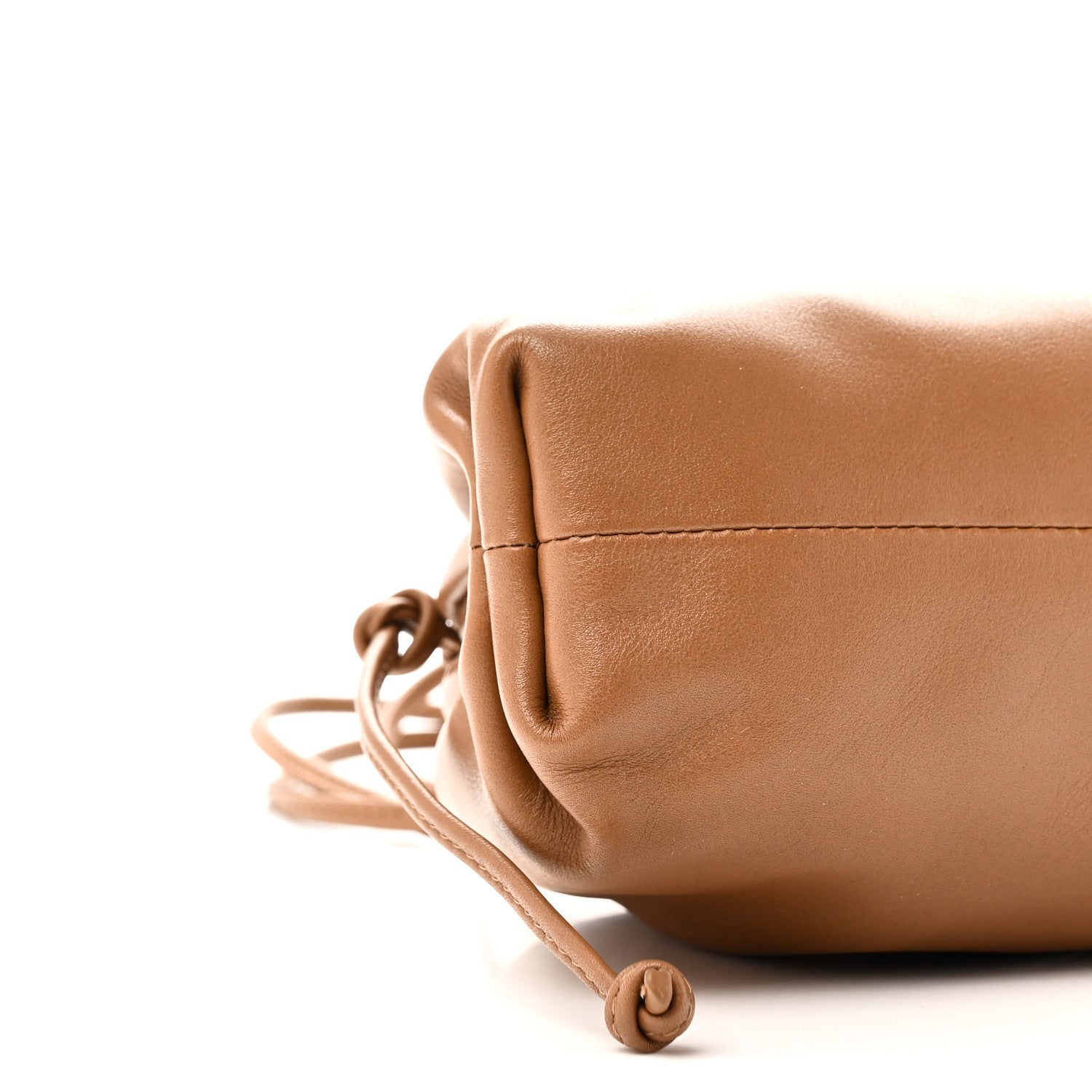 Bottega Veneta Butter Calfskin The Mini Pouch Camel 9 of 10